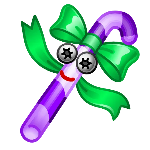 🍭 Эмодзи «Candy Cane» для Telegram