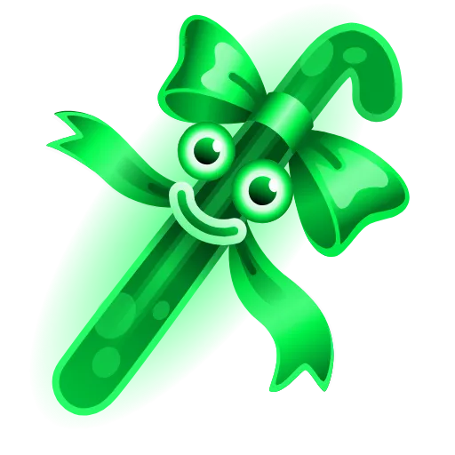 🍭 Эмодзи «Candy Cane» для Telegram
