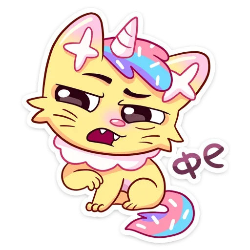 🐱 Стикер «Кэнди Кэт» для Telegram