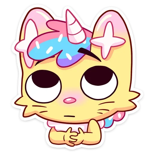🥺 Стикер «Кэнди Кэт» для Telegram