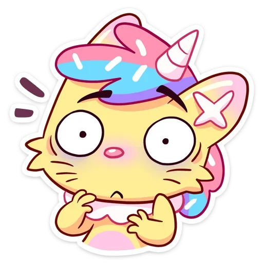 😳 Стикер «Кэнди Кэт» для Telegram