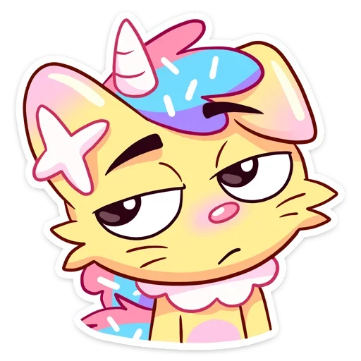 😒 Стикер «Кэнди Кэт» для Telegram