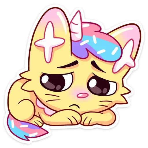 😔 Стикер «Кэнди Кэт» для Telegram