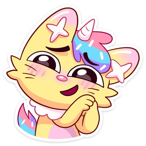 ☺️ Стикер «Кэнди Кэт» для Telegram