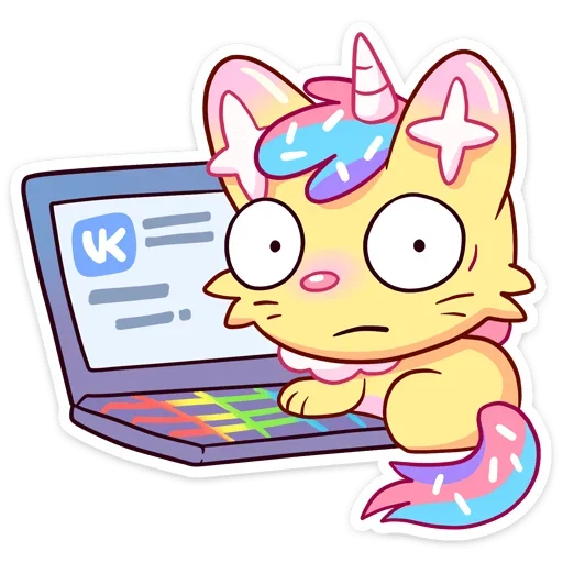 😕 Стикер «Кэнди Кэт» для Telegram