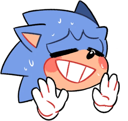 😅 Стикер «CandyCatStuffs&; Sonic Pack» для Telegram