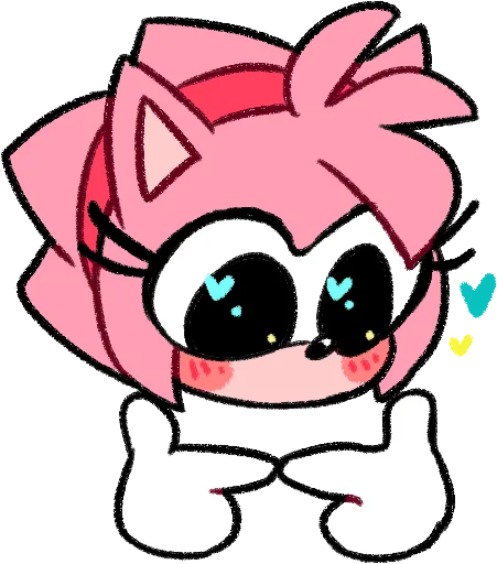 😊 Стикер «CandyCatStuffs&; Sonic Pack» для Telegram
