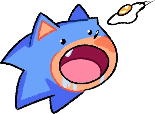 Стикерпак CandyCatStuffs&; Sonic Pack для Telegram