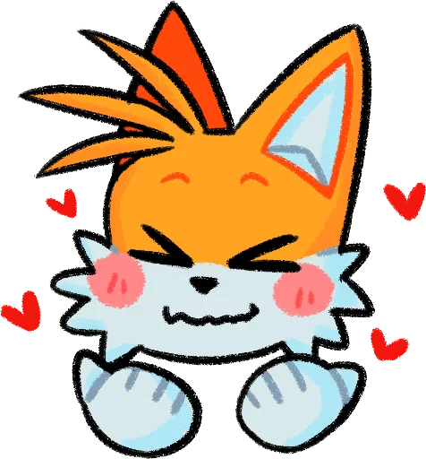 😊 Стикер «CandyCatStuffs&; Sonic Pack» для Telegram