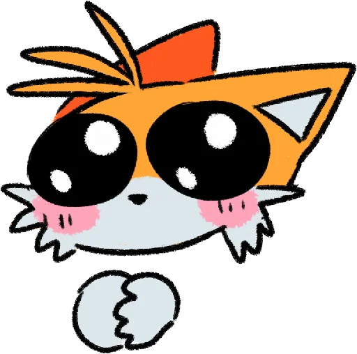 ☺️ Стикер «CandyCatStuffs&; Sonic Pack» для Telegram