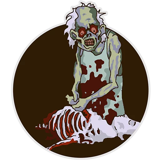 💔 Стикер «Cannibal Corpse» для Telegram