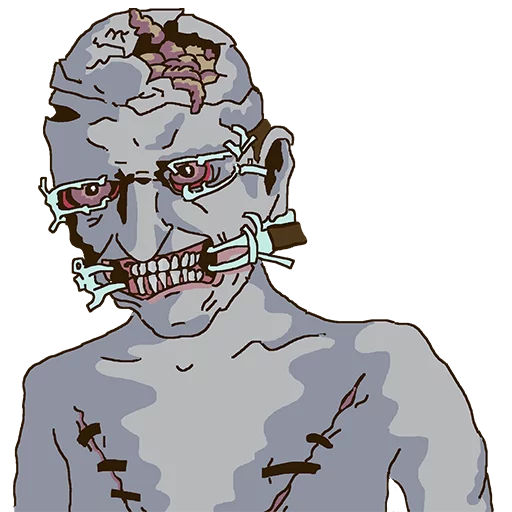 👽 Стикер «Cannibal Corpse» для Telegram