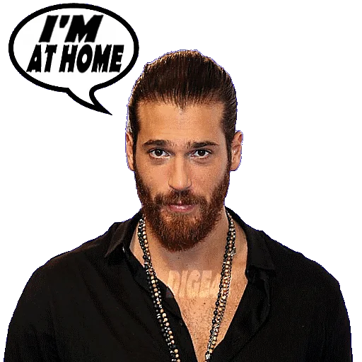 🏚 Стикер «CAN YAMAN» для Telegram