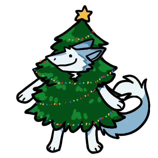 🌲 Стикер «Capes» для Telegram