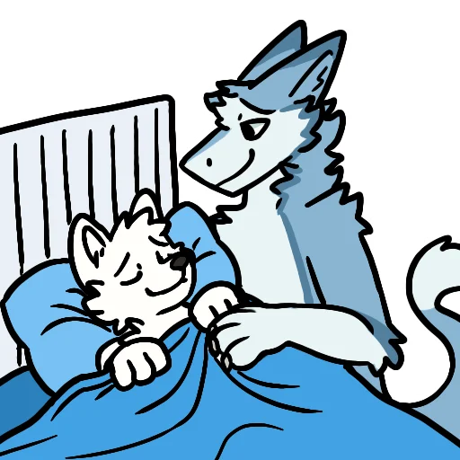 🛏 Стикер «Capes» для Telegram
