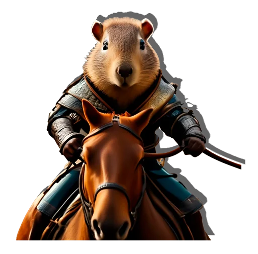 🐴 Стикер «Капибара» для Telegram