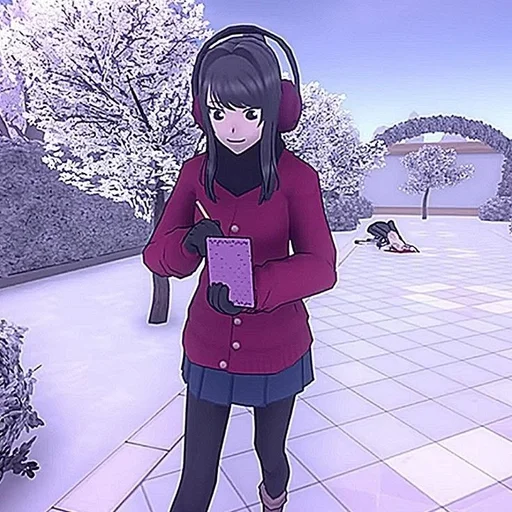 😉 Стикер «Ayano Aishi» для Telegram