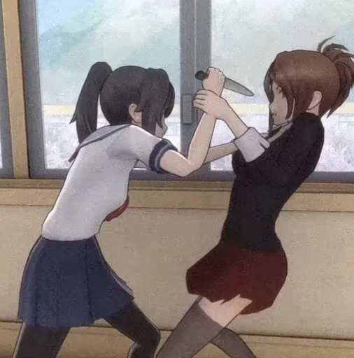 😱 Стикер «Ayano Aishi» для Telegram