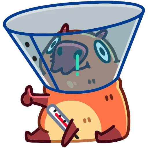 🤧 Эмодзи «Нежная Пиби» для Telegram