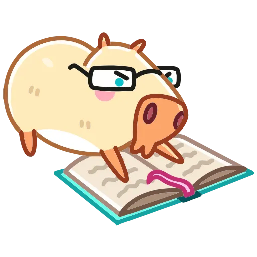 🤓 Эмодзи «Нежная Пиби» для Telegram