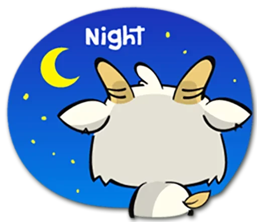 🌙 Стикер «Capri» для Telegram