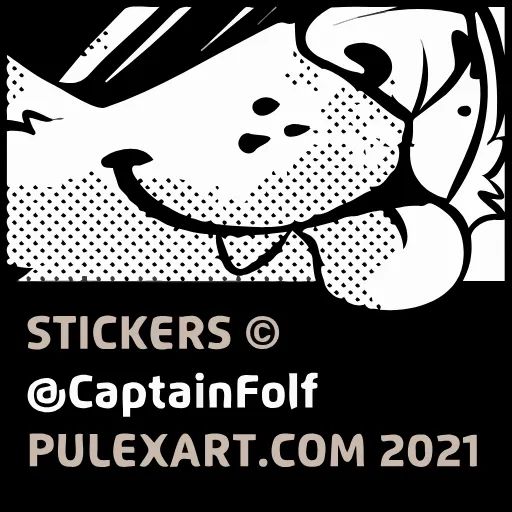 © Стикер «Captain moves!» для Telegram