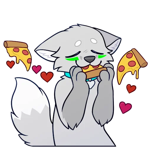 🍕 Стикер «CaptainFolf» для Telegram