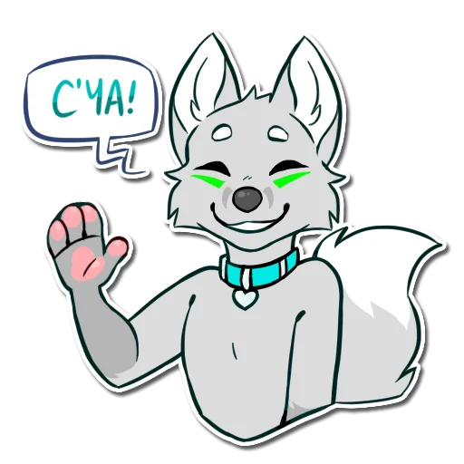 👋 Стикер «CaptainFolf» для Telegram