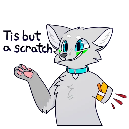 🩸 Стикер «CaptainFolf» для Telegram