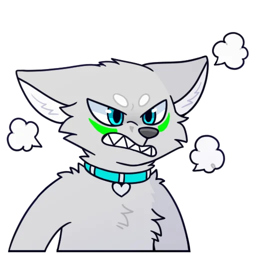 😡 Стикер «CaptainFolf» для Telegram