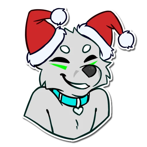 🎄 Стикер «CaptainFolf» для Telegram