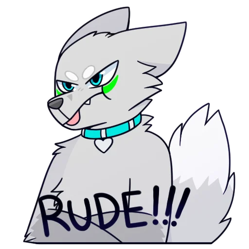 😠 Стикер «CaptainFolf» для Telegram