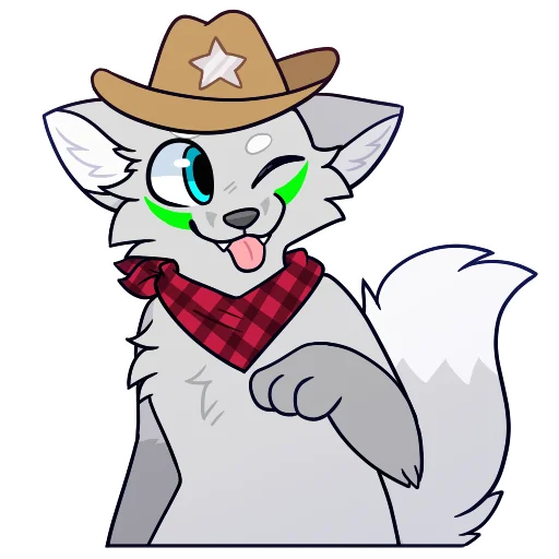Стикерпак Captain Folf для Telegram