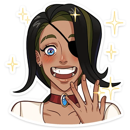 🤩 Стикер «Капитан Роуз» для Telegram