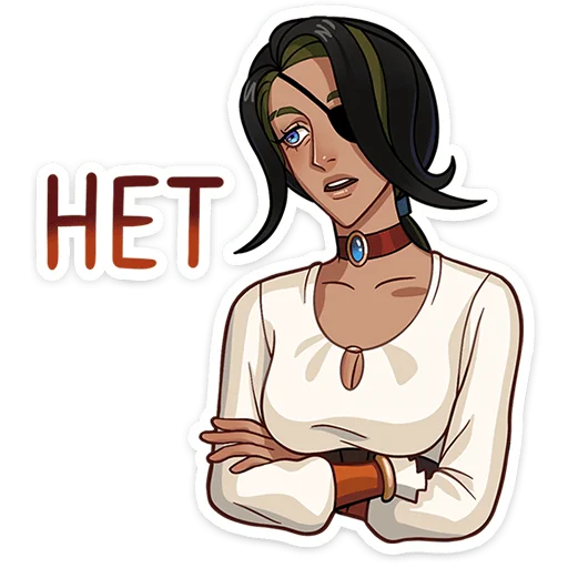 🥵 Стикер «Капитан Роуз» для Telegram