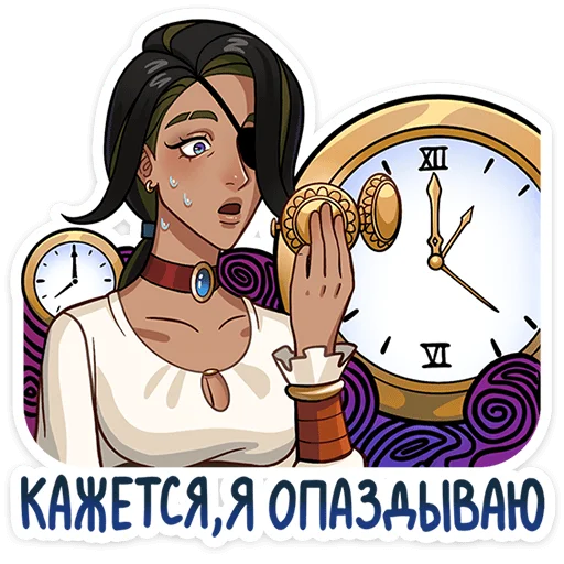 ⏳ Стикер «Капитан Роуз» для Telegram