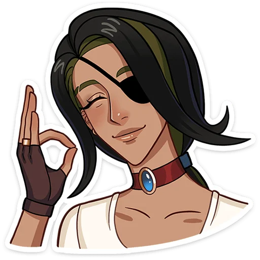 👌 Стикер «Капитан Роуз» для Telegram