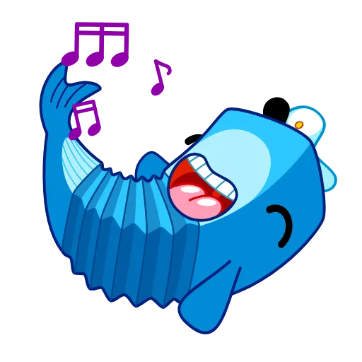 😄 Стикер «Captain Whale» для Telegram