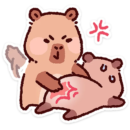 ⭐ Стикер «Капипарочка» для Telegram