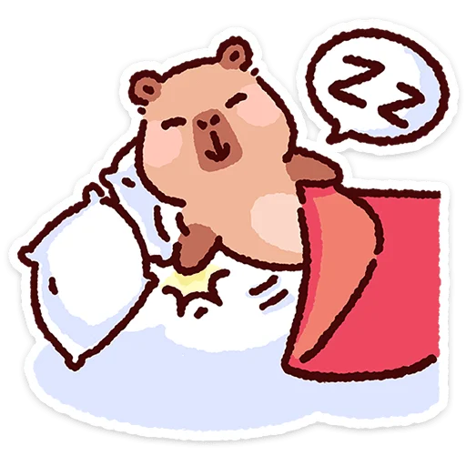 ⭐ Стикер «Капипарочка» для Telegram