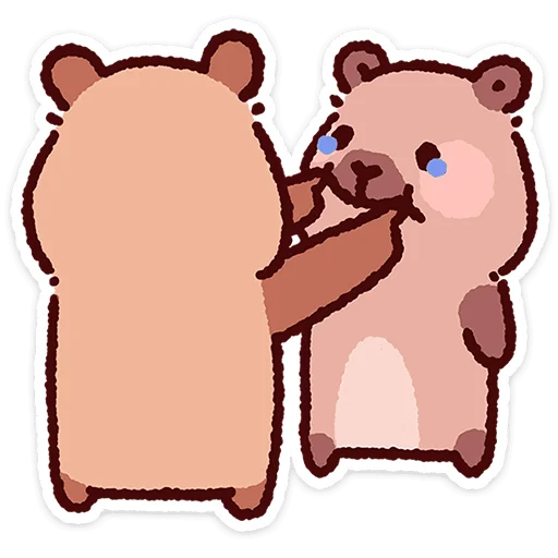 ⭐ Стикер «Капипарочка» для Telegram
