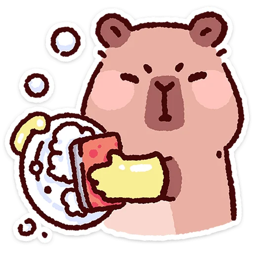 ⭐ Стикер «Капипарочка» для Telegram