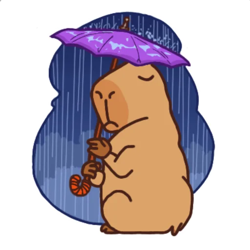 ☂️ Стикер «Борис» для Telegram