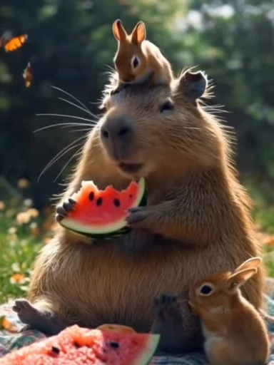 🌟 Стикер «Capybara» для Telegram