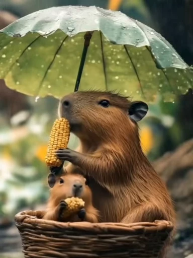 🌟 Стикер «Capybara» для Telegram