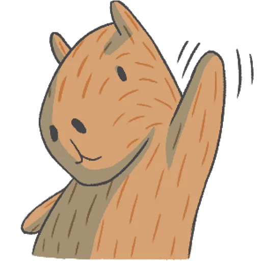 ✋️ Стикер «Capybara&Co» для Telegram