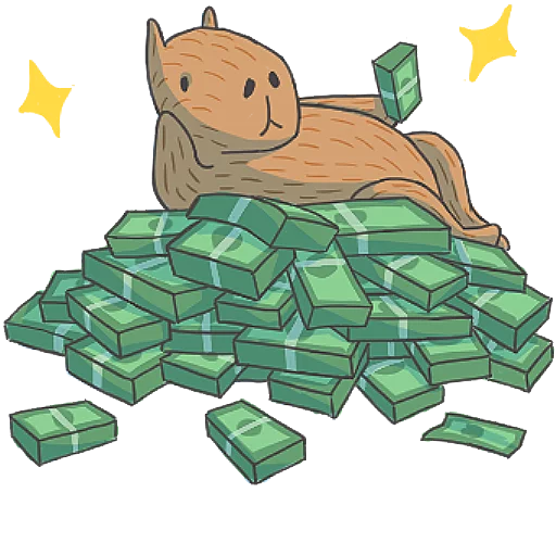 💎 Стикер «Capybara&Co» для Telegram