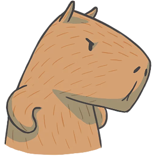 😡 Стикер «Capybara&Co» для Telegram