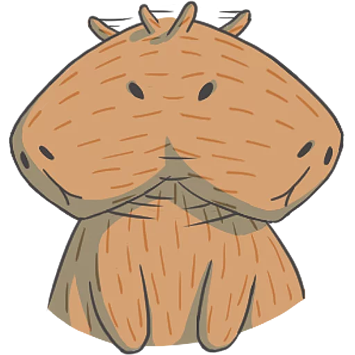 😳 Стикер «Capybara&Co» для Telegram