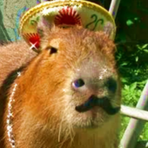 🇲🇽 Стикер «Capybara Are My Life» для Telegram